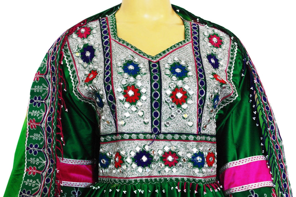 pashtun bridal frock