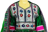 Buy New Afghani Dress In Green Color Pathani Clothes In Satin Fabric