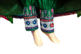 Buy New Afghani Dress In Green Color Pathani Clothes In Satin Fabric