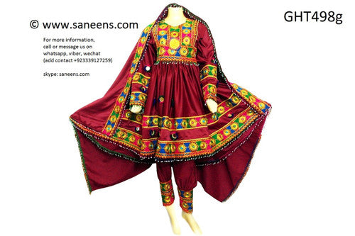 Elegant Afghan Dress