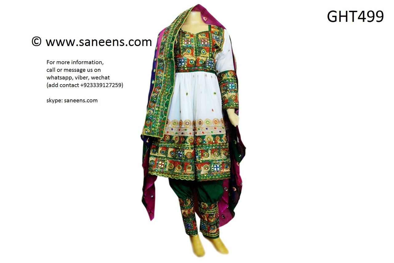 Pathani Dress In White Color Afghan Fashion New Clothes Hijab Fashion