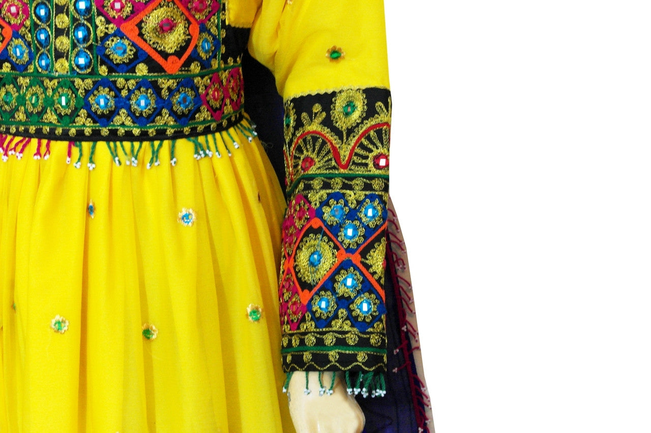 pashtun girls casual costume