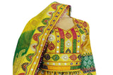 Muslim Nikah Frock In Yellow Pathani Dress Afghani Gown