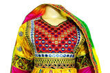 Buy Afghan Clothes In Yellow Color With Genuine Yakhan Dozi Needlework