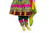 Buy Afghan Clothes In Yellow Color With Genuine Yakhan Dozi Needlework