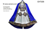 Pathani Dress In White Color Afghan Fashion New Clothes With Lace Work