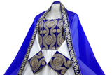 Pathani Dress In White Color Afghan Fashion New Clothes With Lace Work