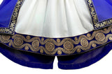 Pathani Dress In White Color Afghan Fashion New Clothes With Lace Work