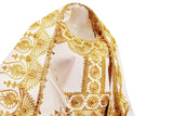 Afghan Singer Clothes In White Color Traditional Pashtun Bride Dress