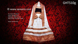 Afghan Fashion Gown In White Color Pashtun Singer Long Dress