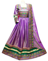 Elegant Afghan Long Dress