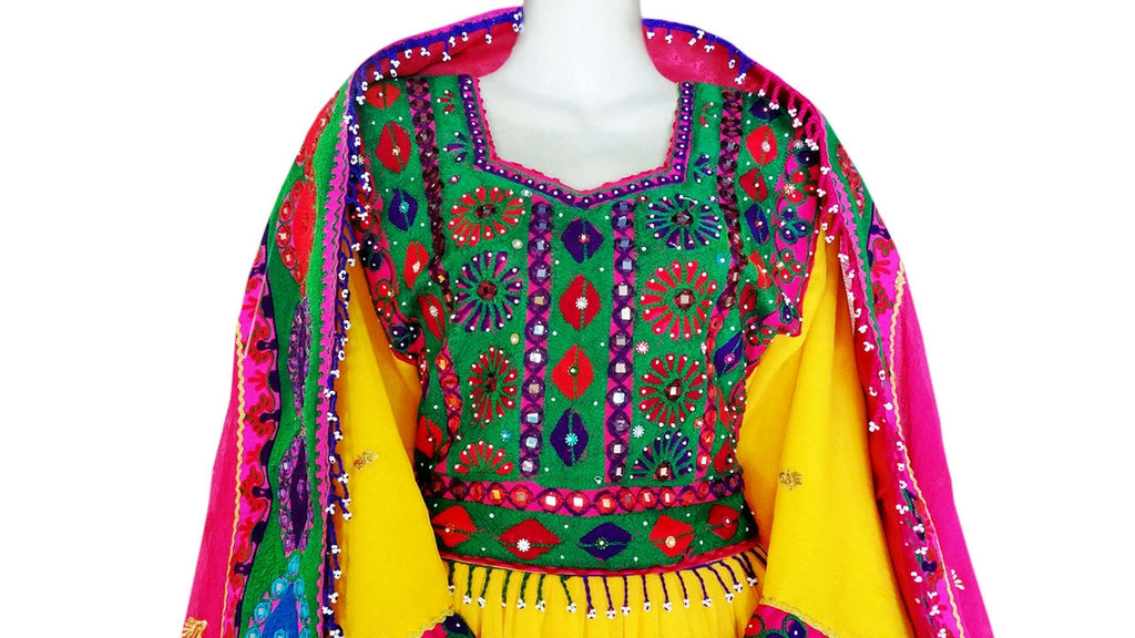afghan dress new style