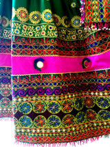 Beads Work Afghan Dress