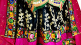 Muslim Bridal Frock Pashtun Singer Black Clothes Afghani Dress