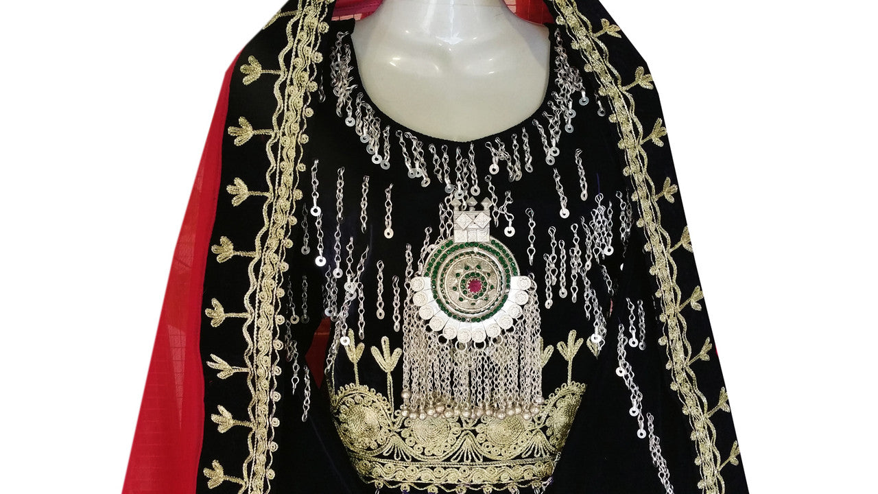 afghan women formal dress