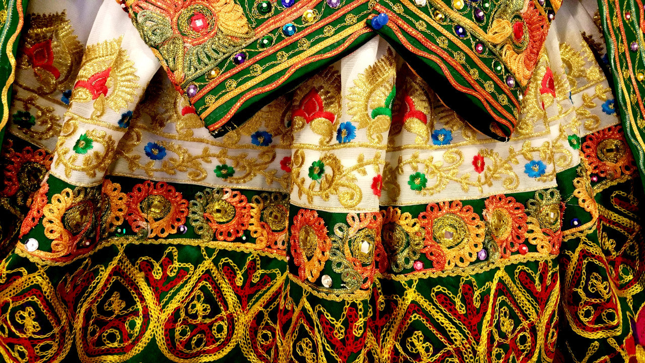 afghani bridal clothes apparel