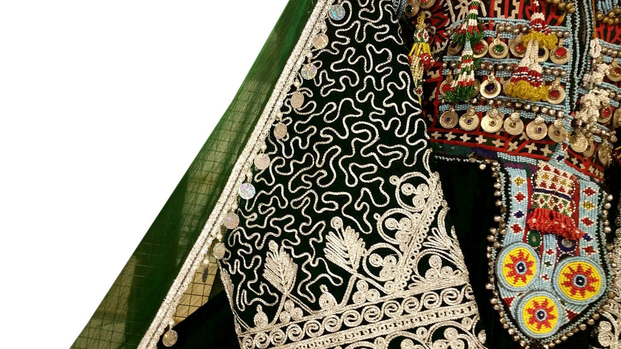 vintage handmade pashtun clothes