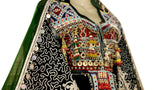 Afghan Fashion New Dress In Green Velvet Best Afghani Clothes Online
