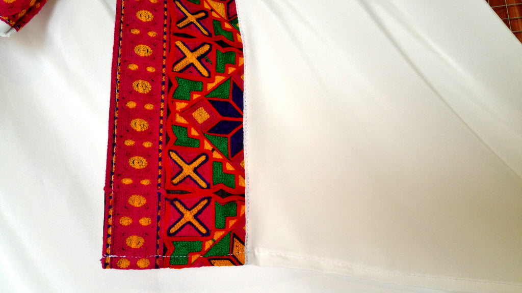 sindhi embroidery work dress