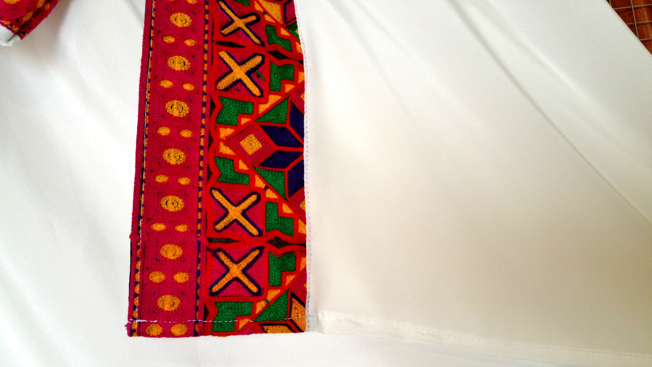 sindhi embroidery work dress