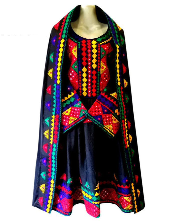 Afghan Long Gown Dress