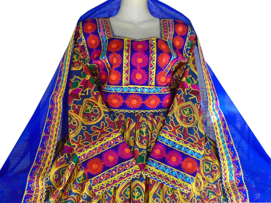 afghan choli cloth dress