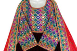 Afghan Bridal Embroidered Gown Dress