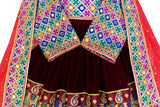 Afghan Bridal Embroidered Gown Dress