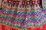 Afghan Bridal Embroidered Gown Dress