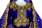 pashtun singer clothes in blue color