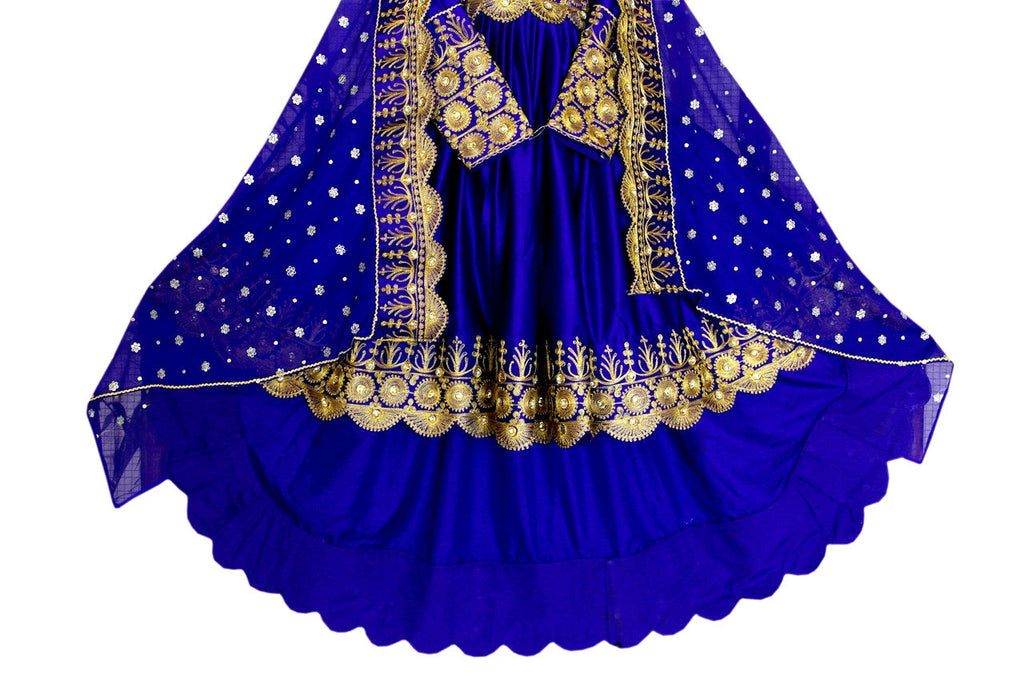 muslim wedding dress in high low design