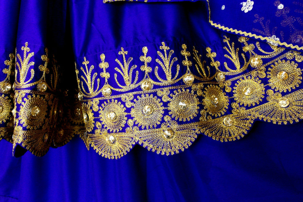 pashtun women zari work dress