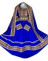 High-Low Afghan Fashion Frock