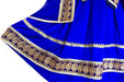 afghan clothes in blue color