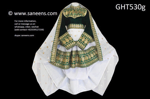 Elegant Afghan Bridal Dress