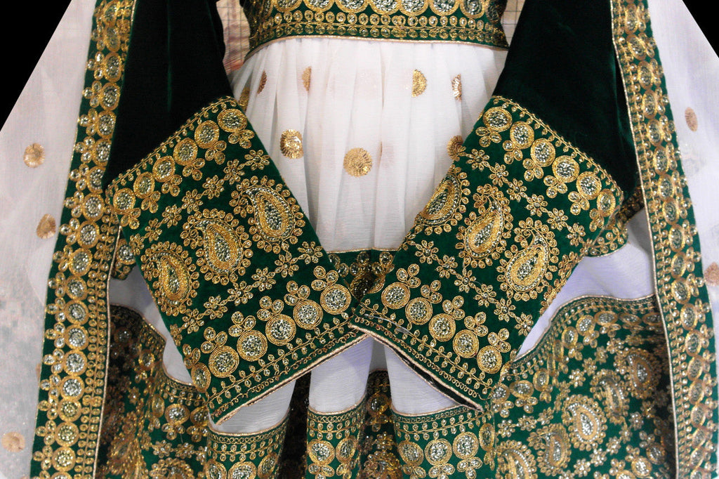fashionable muslim wedding dress