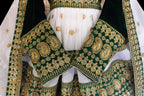 fashionable muslim wedding dress