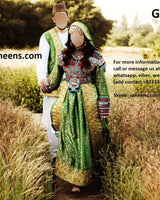 Kuchi Bridal Embroidered Dress
