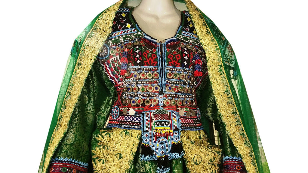 pashtun wedding frock