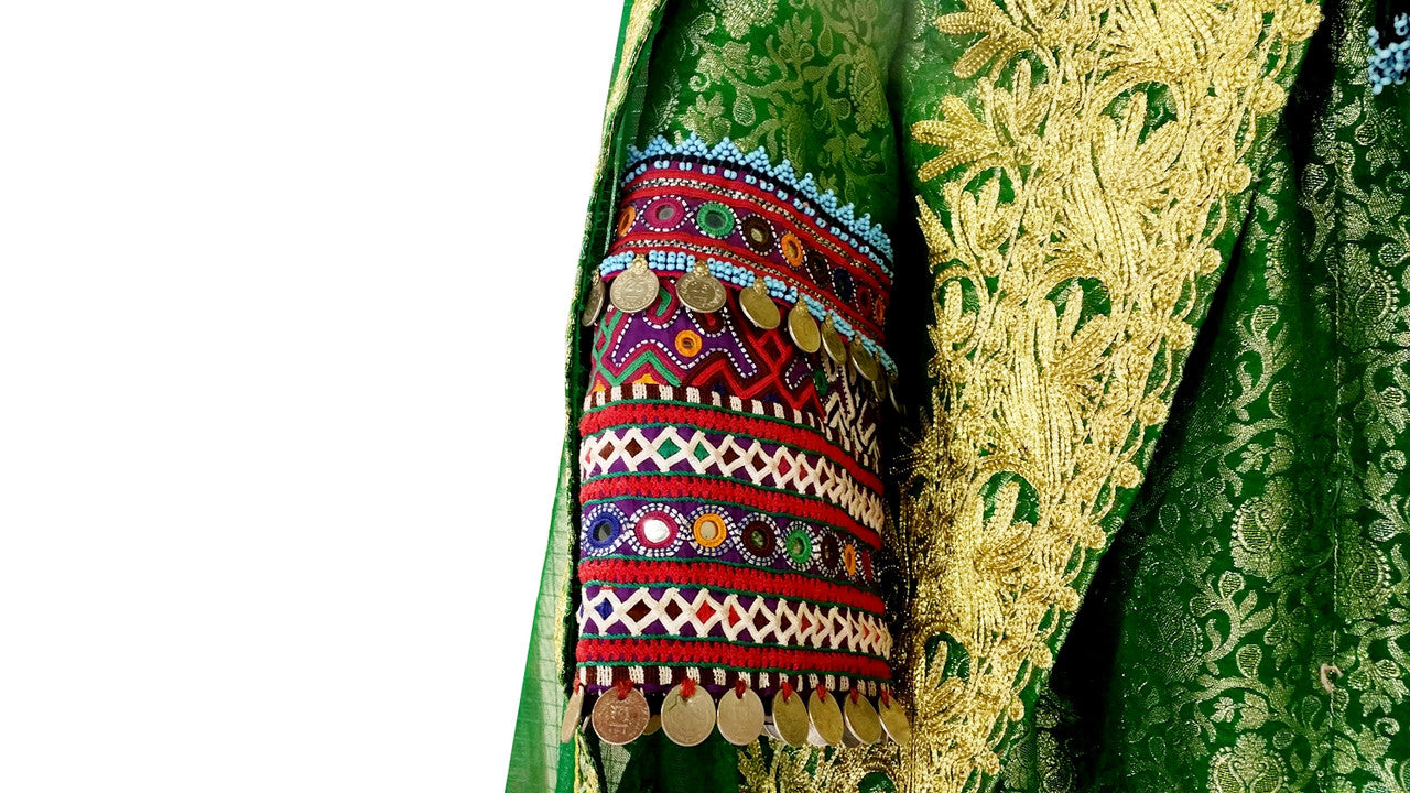 afghan coins work clothes