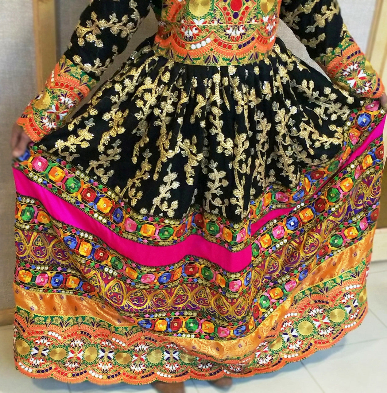 pashtun mehndi night dress