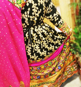 Pakhtoon Aroosi Dress In Black Color Afghan Libas