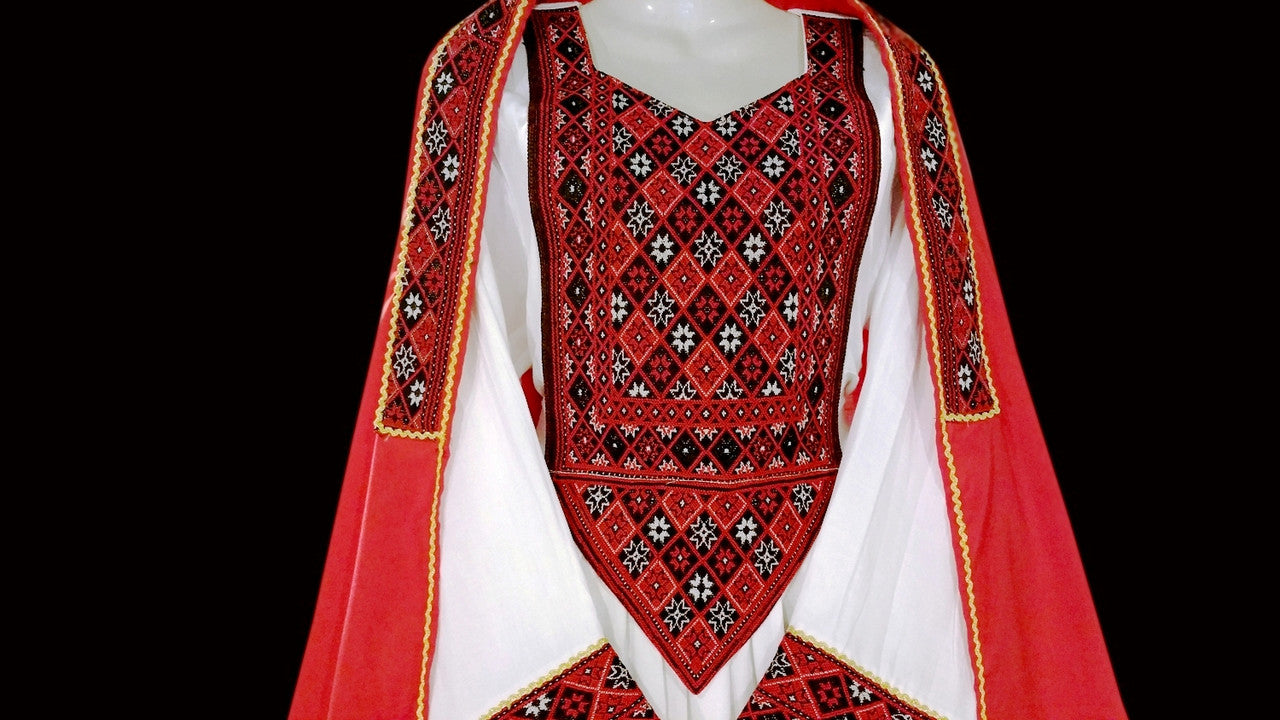pashtun wedding frock