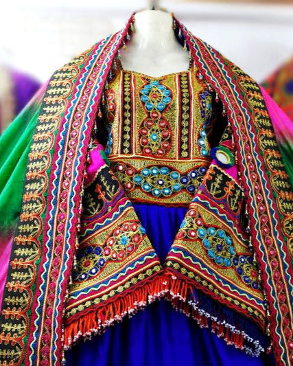 Latest Design Afghan Dress