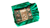 Muslimah Fashion Afghan Dress In Green Color Pashtun Aroosi Clothes