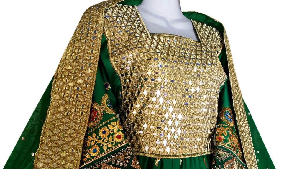 pashtun bridal frock