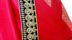 afghan dress in red color