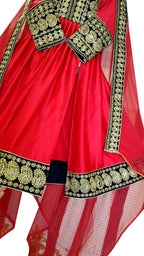 side cut design afghan clothes
