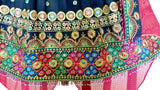 Afghan Satin Fabric Bridal Dress