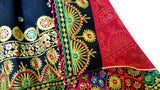 Afghan Satin Fabric Bridal Dress